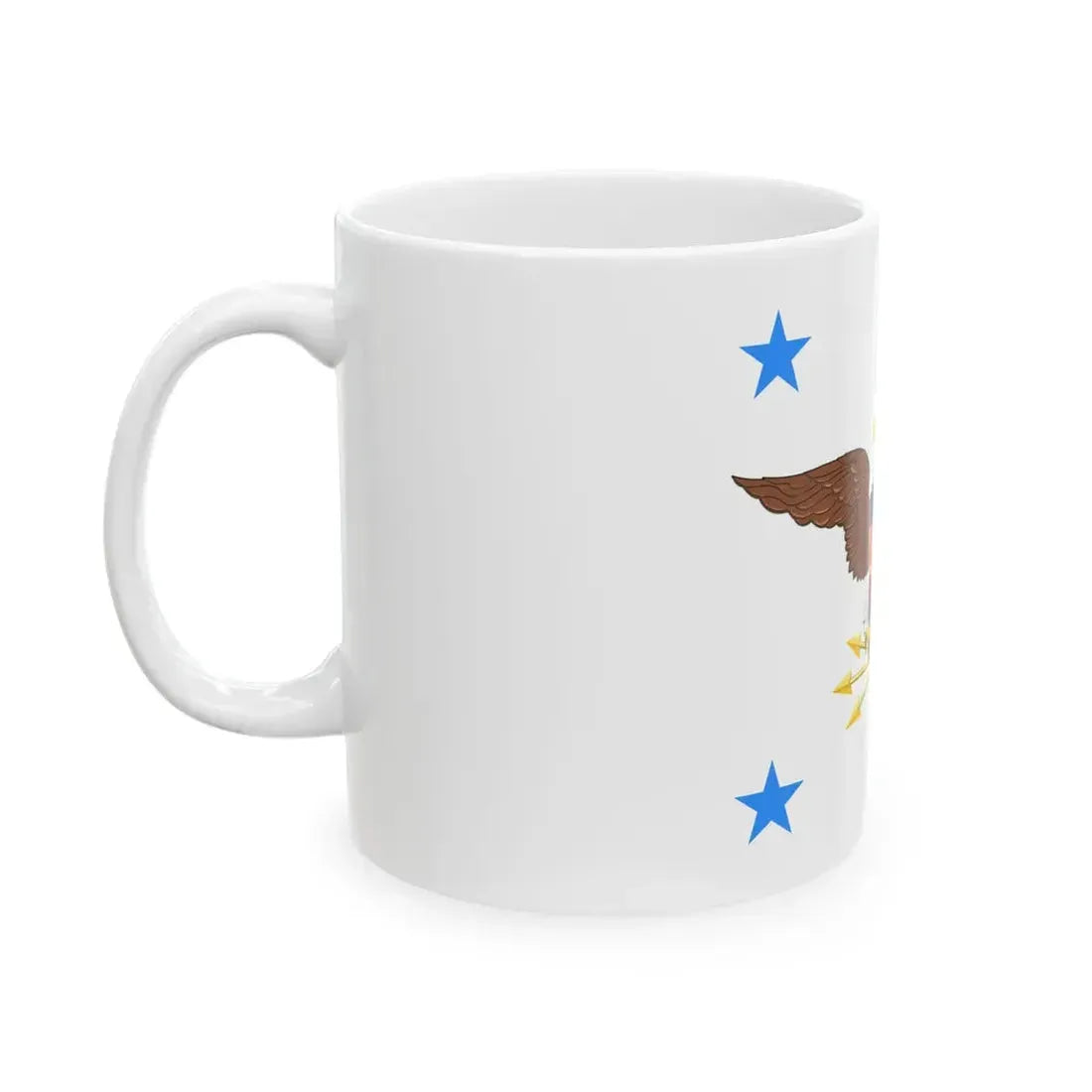 Flag of the United States Deputy Secretary of Defense (United States) White Coffee Mug - Go Mug Yourself