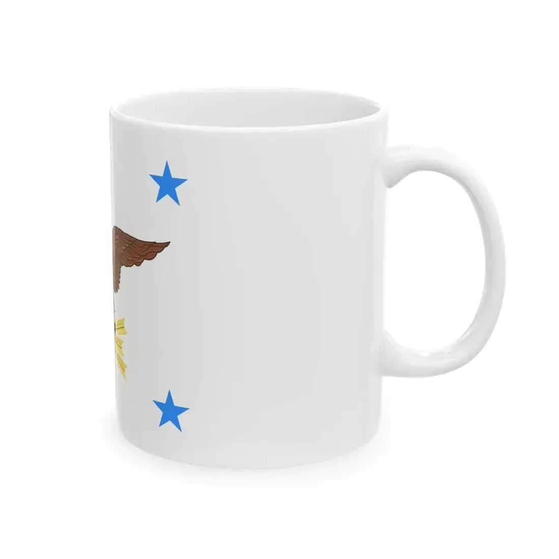 Flag of the United States Deputy Secretary of Defense (United States) White Coffee Mug - Go Mug Yourself