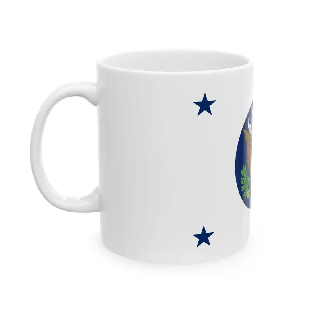 Flag of the United States Deputy Secretary of State (United States) White Coffee Mug - Go Mug Yourself