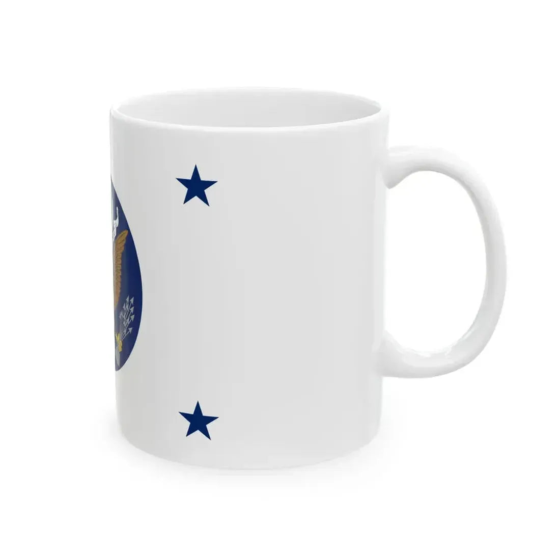 Flag of the United States Deputy Secretary of State (United States) White Coffee Mug - Go Mug Yourself