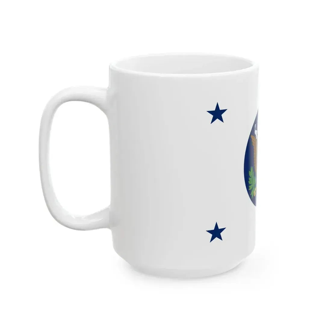 Flag of the United States Deputy Secretary of State (United States) White Coffee Mug - Go Mug Yourself