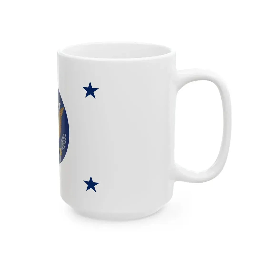 Flag of the United States Deputy Secretary of State (United States) White Coffee Mug - Go Mug Yourself