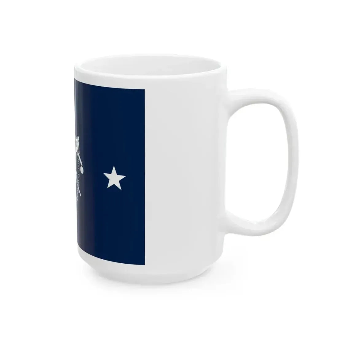 Flag of the United States Deputy Surgeon General (United States) White Coffee Mug - Go Mug Yourself