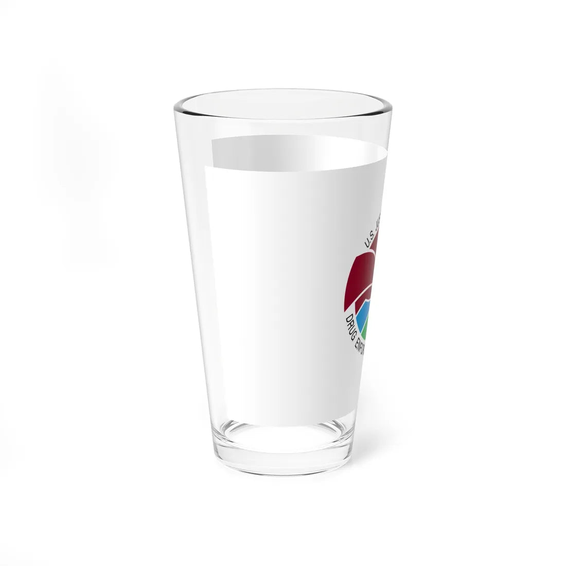 Flag of the United States Drug Enforcement Administration (United States) Pint Glass 16oz - Go Mug Yourself