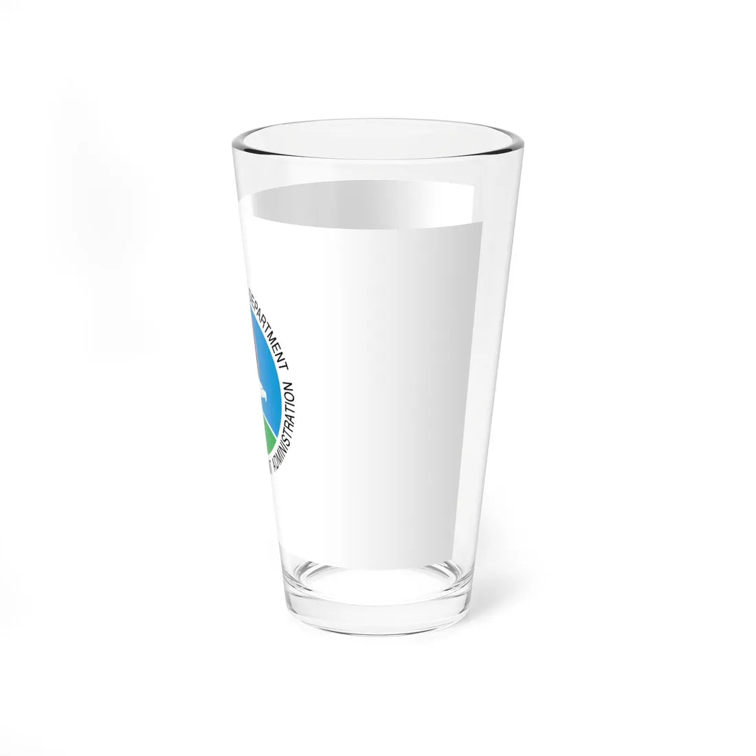 Flag of the United States Drug Enforcement Administration (United States) Pint Glass 16oz - Go Mug Yourself