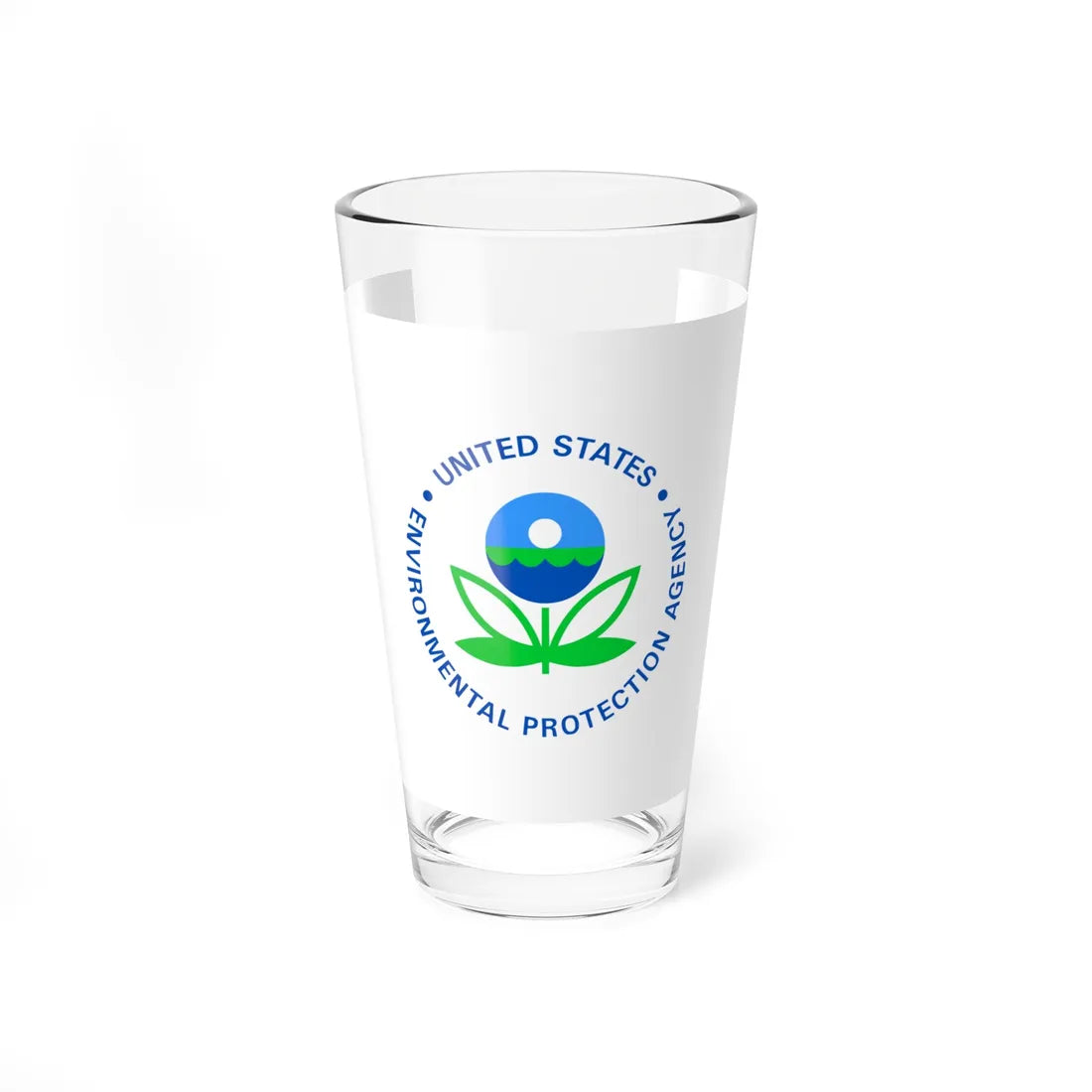 Flag of the United States Environmental Protection Agency (United States) Pint Glass 16oz 16oz - Go Mug Yourself