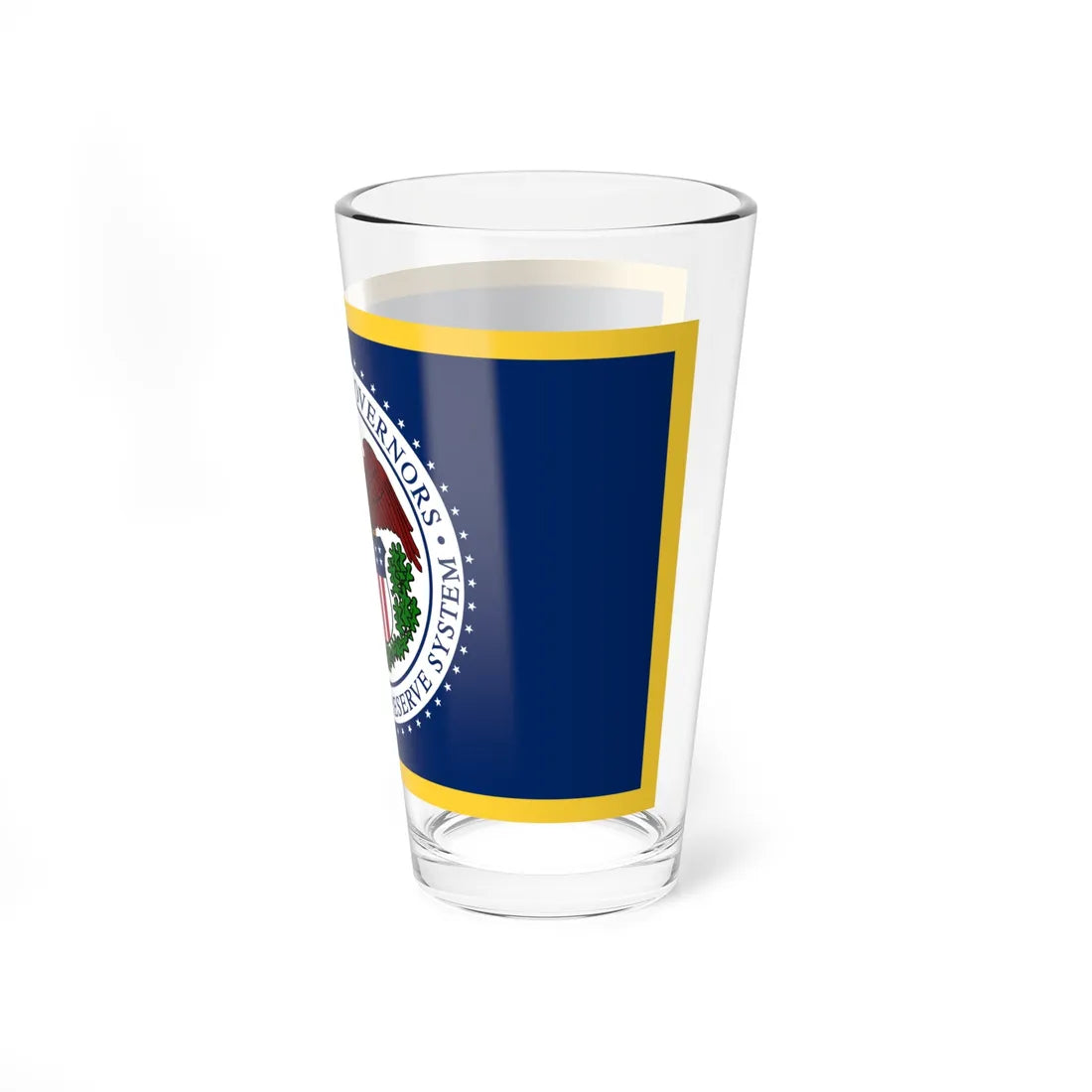 Flag of the United States Federal Reserve (United States) Pint Glass 16oz - Go Mug Yourself