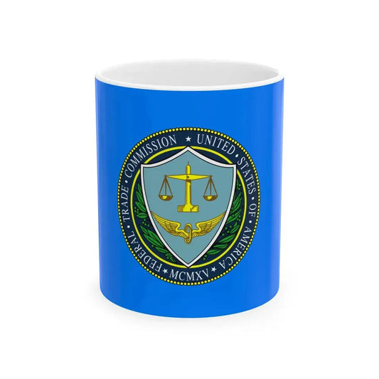Flag of the United States Federal Trade Commission (United States) White Coffee Mug 11oz - Go Mug Yourself