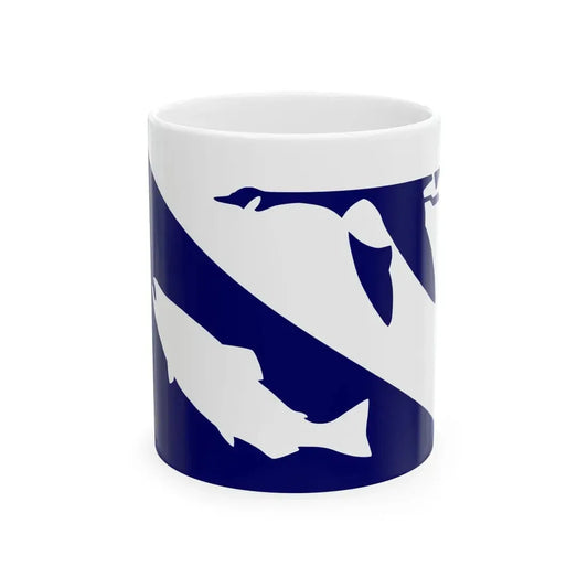 Flag of the United States Fish and Wildlife Service (United States) White Coffee Mug 11oz - Go Mug Yourself