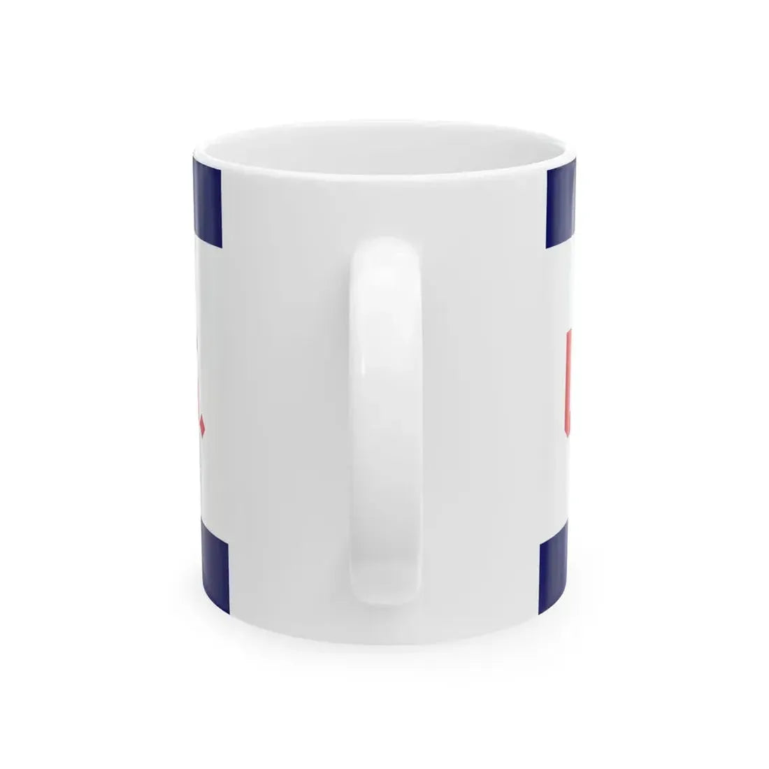 Flag of the United States Immigration and Naturalization Service (United States) White Coffee Mug - Go Mug Yourself