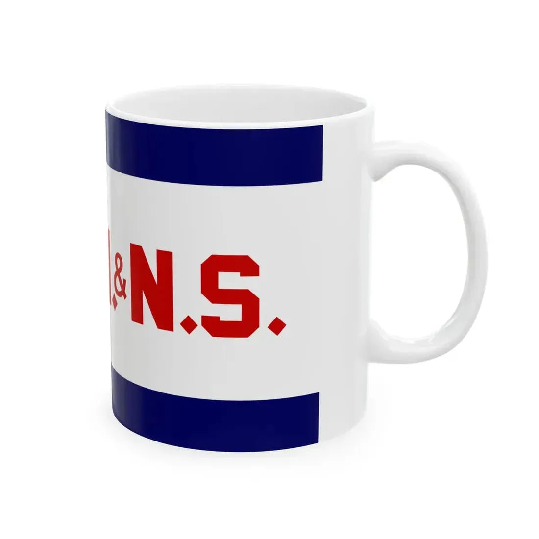 Flag of the United States Immigration and Naturalization Service (United States) White Coffee Mug - Go Mug Yourself