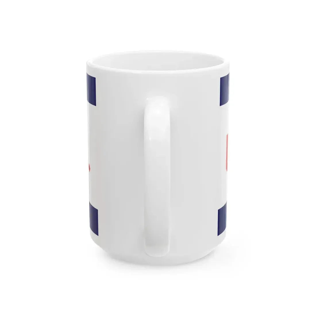 Flag of the United States Immigration and Naturalization Service (United States) White Coffee Mug - Go Mug Yourself