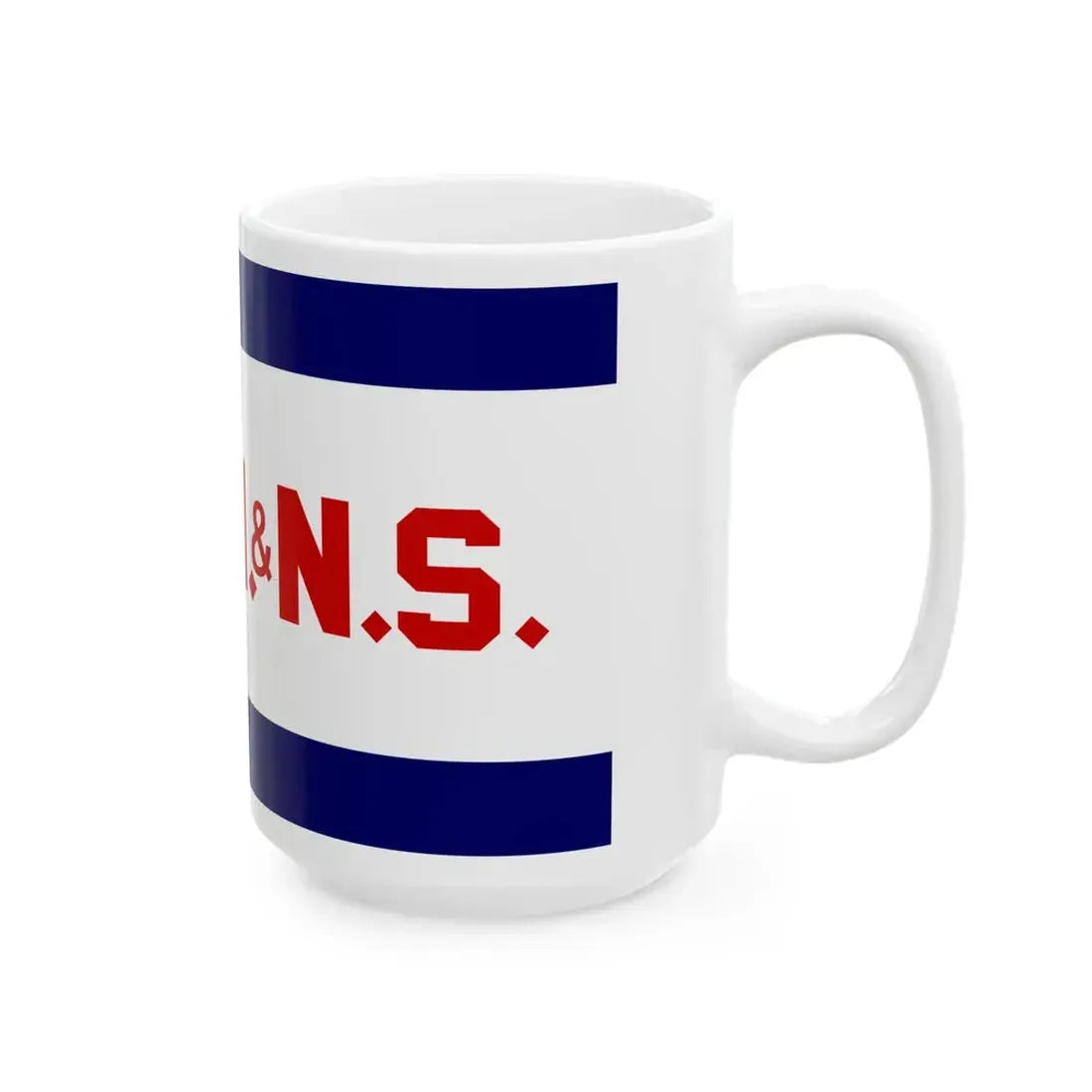 Flag of the United States Immigration and Naturalization Service (United States) White Coffee Mug - Go Mug Yourself
