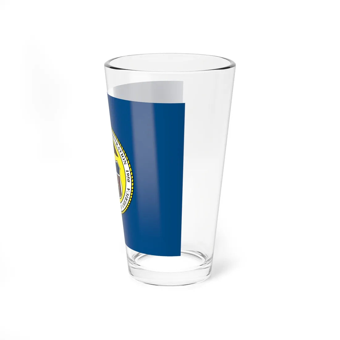 Flag of the United States Maritime Administration (United States) Pint Glass 16oz - Go Mug Yourself