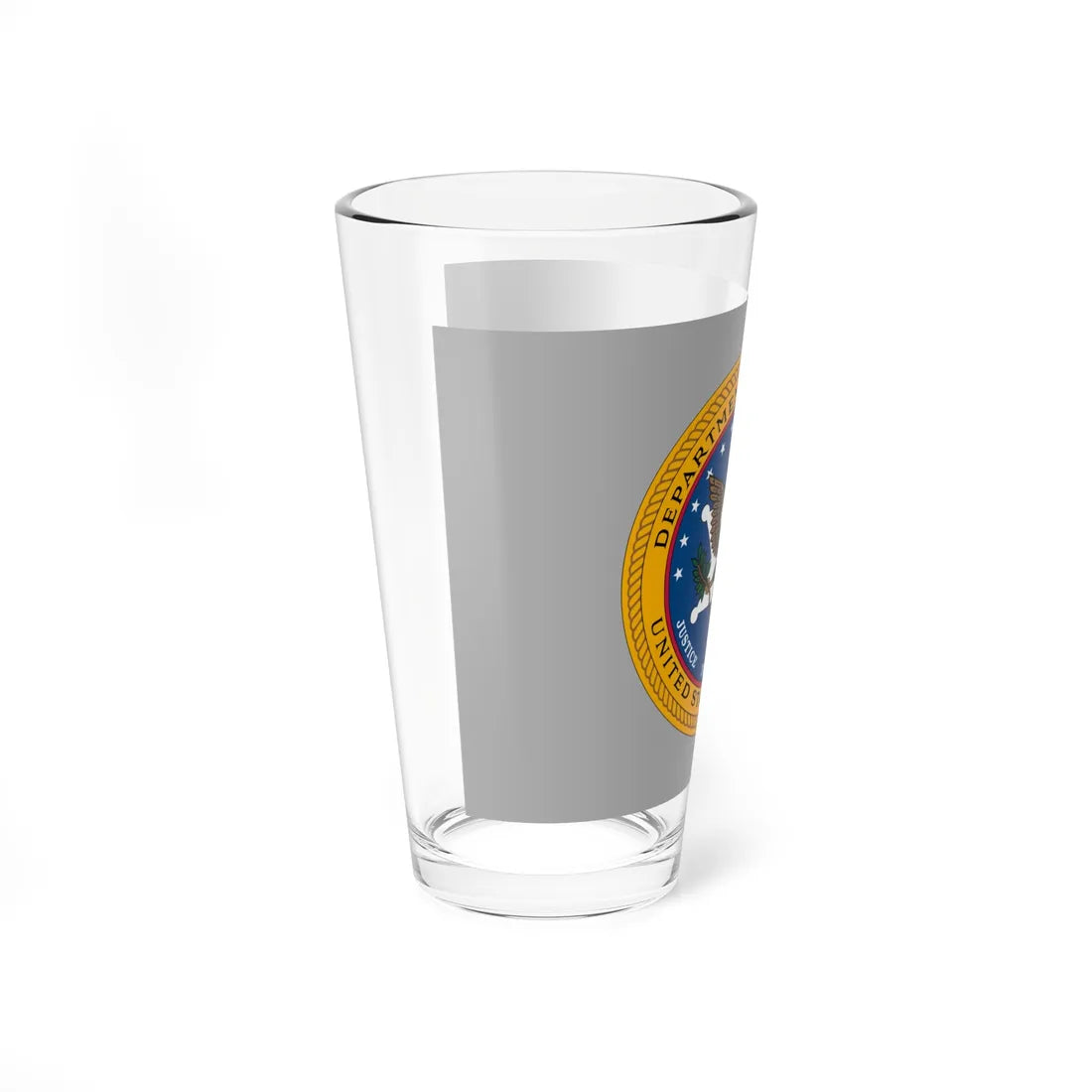 Flag of the United States Marshals Service variant (United States) Pint Glass 16oz - Go Mug Yourself