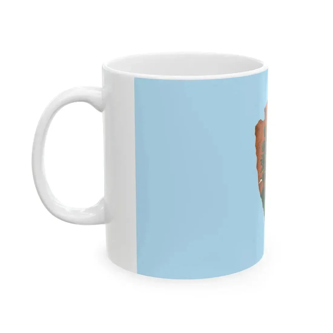 Flag of the United States National Park Service (United States) White Coffee Mug - Go Mug Yourself