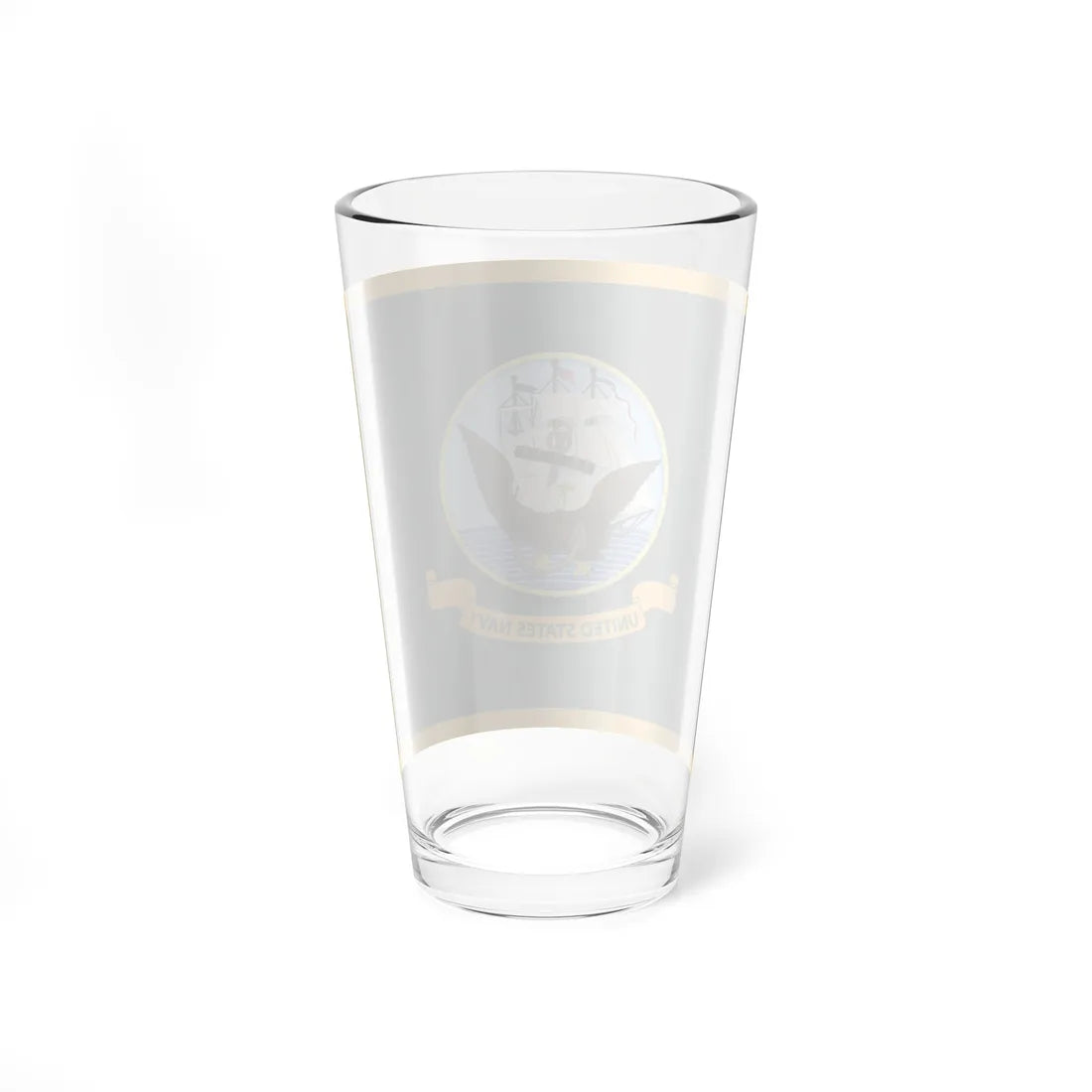 Flag of the United States Navy fringe (United States) Pint Glass 16oz - Go Mug Yourself