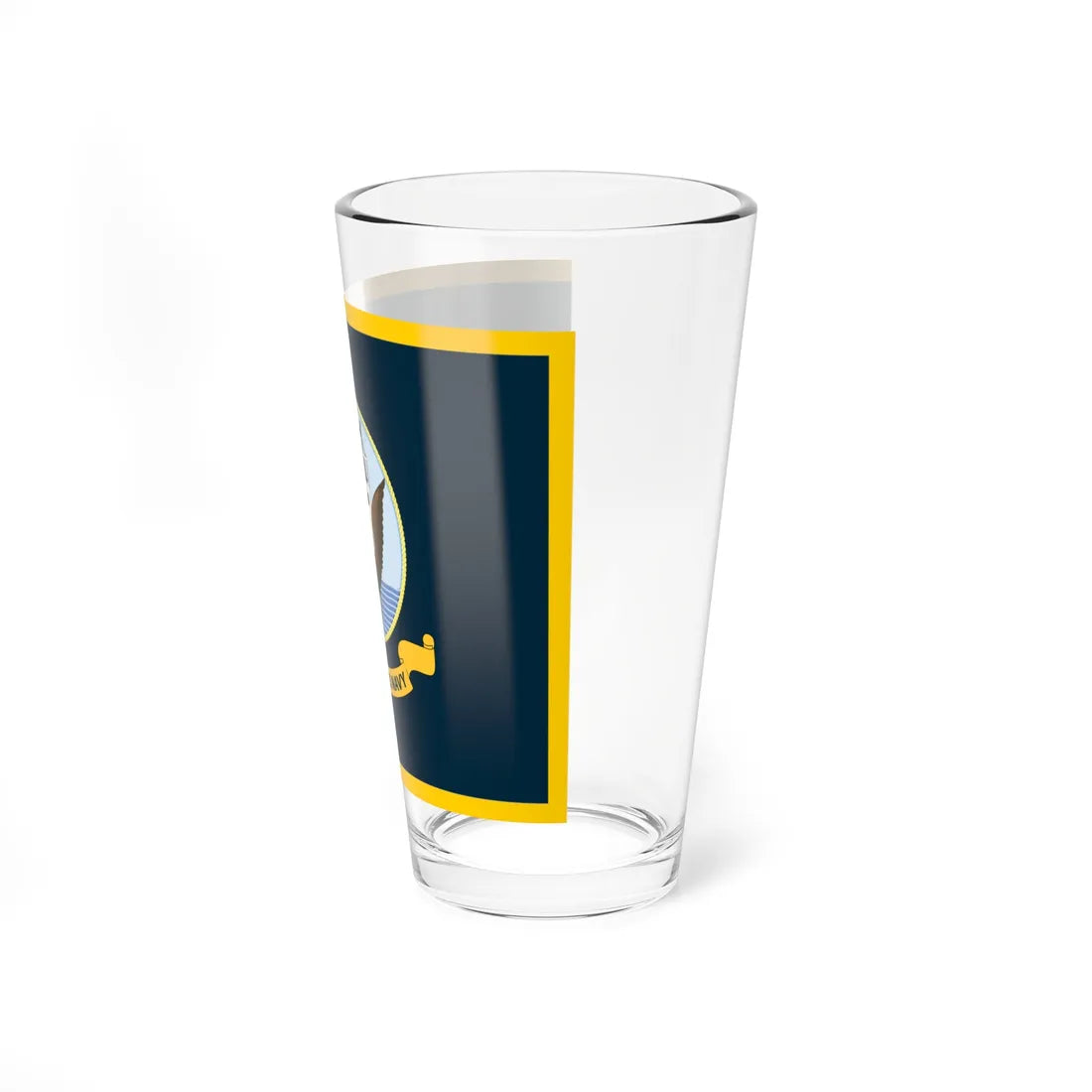Flag of the United States Navy fringe (United States) Pint Glass 16oz - Go Mug Yourself