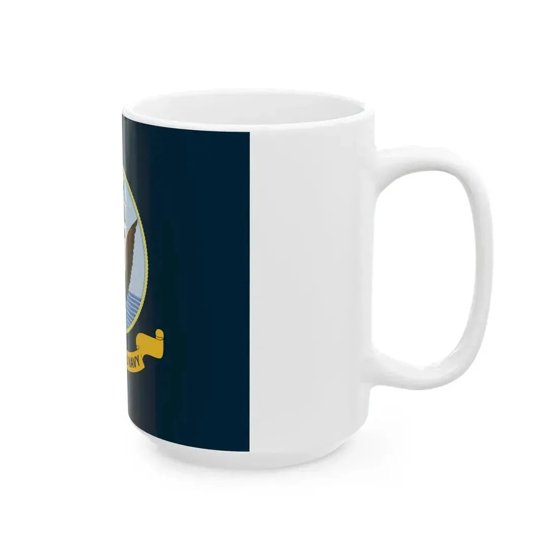 Flag of the United States Navy (United States) White Coffee Mug - Go Mug Yourself