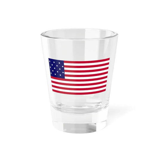 Flag of the United States of America 1795-1818 (United States) Shot Glass 1.5oz 1.5oz - Go Mug Yourself