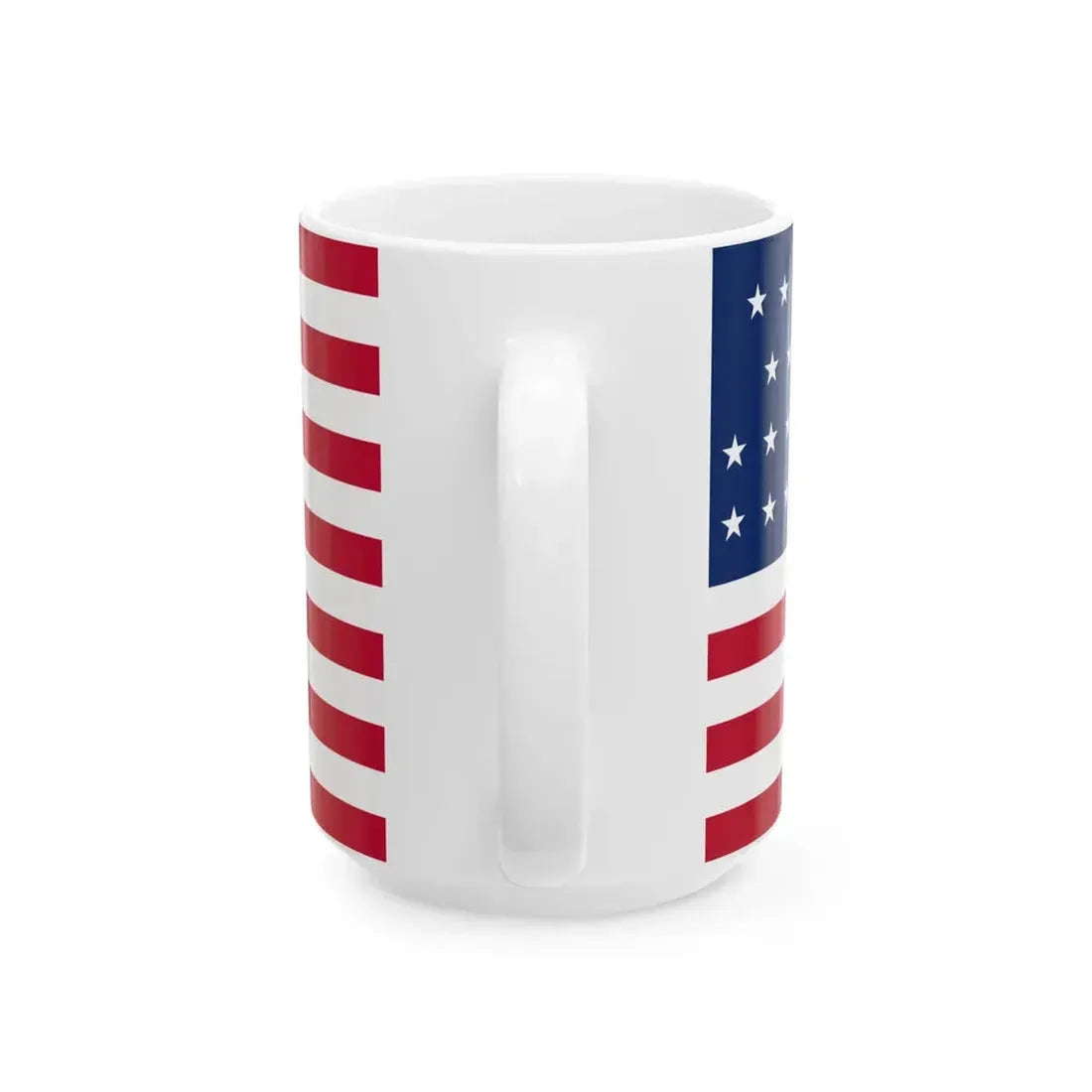 Flag of the United States of America 1836-1837 (United States) White Coffee Mug - Go Mug Yourself