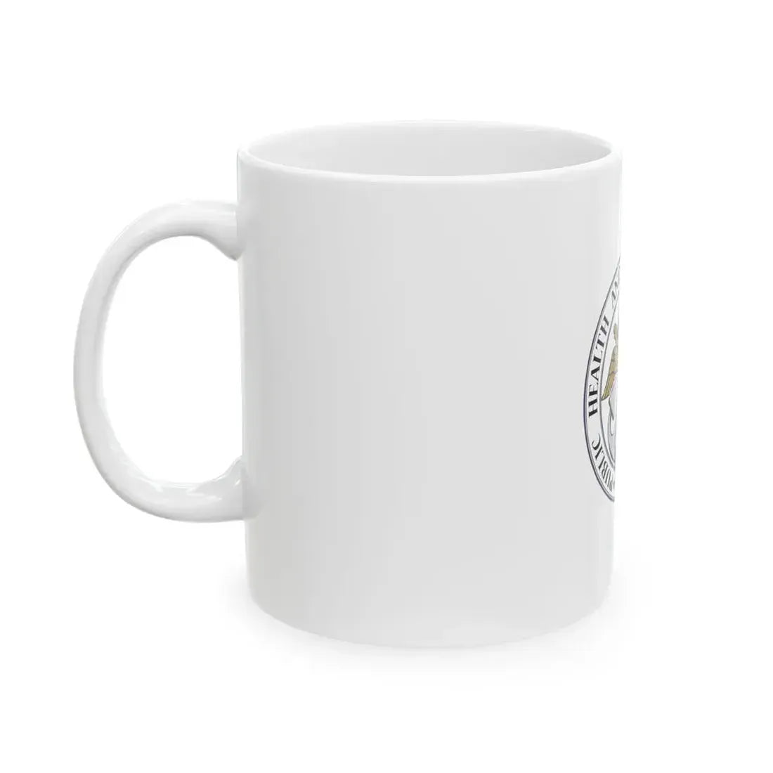 Flag of the United States Public Health and Marine-Hospital Service (United States) White Coffee Mug - Go Mug Yourself
