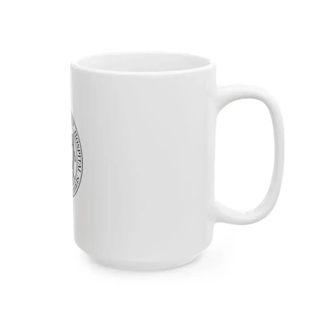 Flag of the United States Public Health and Marine-Hospital Service (United States) White Coffee Mug - Go Mug Yourself