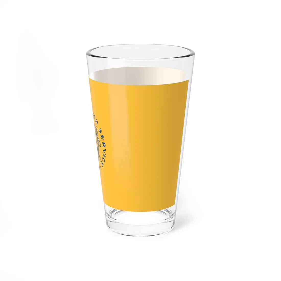 Flag of the United States Public Health Service (United States) Pint Glass 16oz - Go Mug Yourself