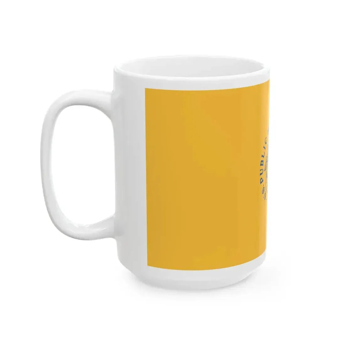 Flag of the United States Public Health Service (United States) White Coffee Mug - Go Mug Yourself