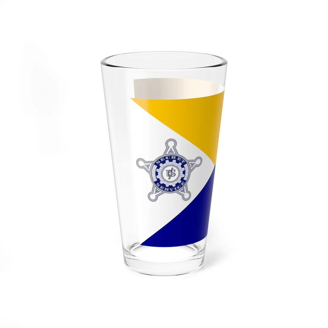 Flag of the United States Secret Service (United States) Pint Glass 16oz - Go Mug Yourself