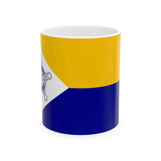 Flag of the United States Secret Service (United States) White Coffee Mug 11oz - Go Mug Yourself