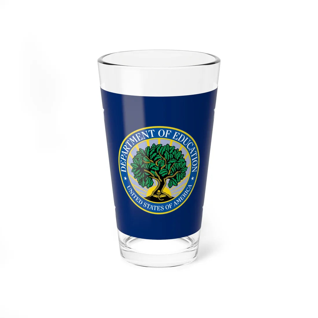 Flag of the United States Secretary of Education (United States) Pint Glass 16oz 16oz - Go Mug Yourself