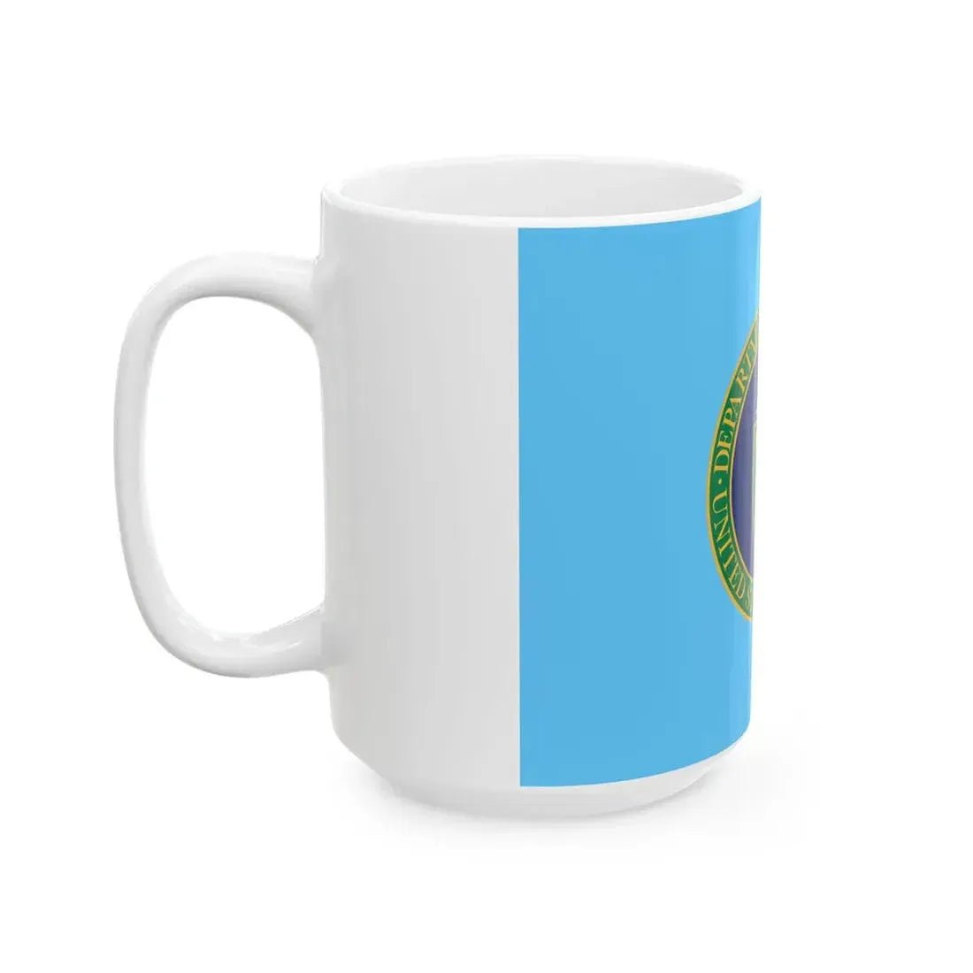 Flag of the United States Secretary of Energy (United States) White Coffee Mug - Go Mug Yourself