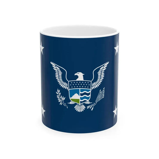 Flag of the United States Secretary of Homeland Security (United States) White Coffee Mug 11oz - Go Mug Yourself