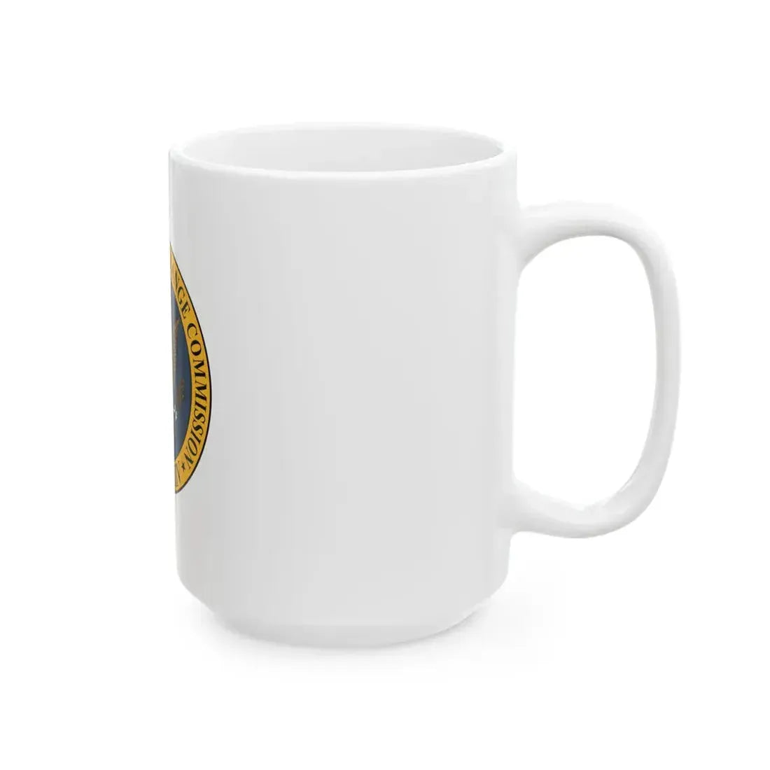 Flag of the United States Securities and Exchange Commission (United States) White Coffee Mug - Go Mug Yourself