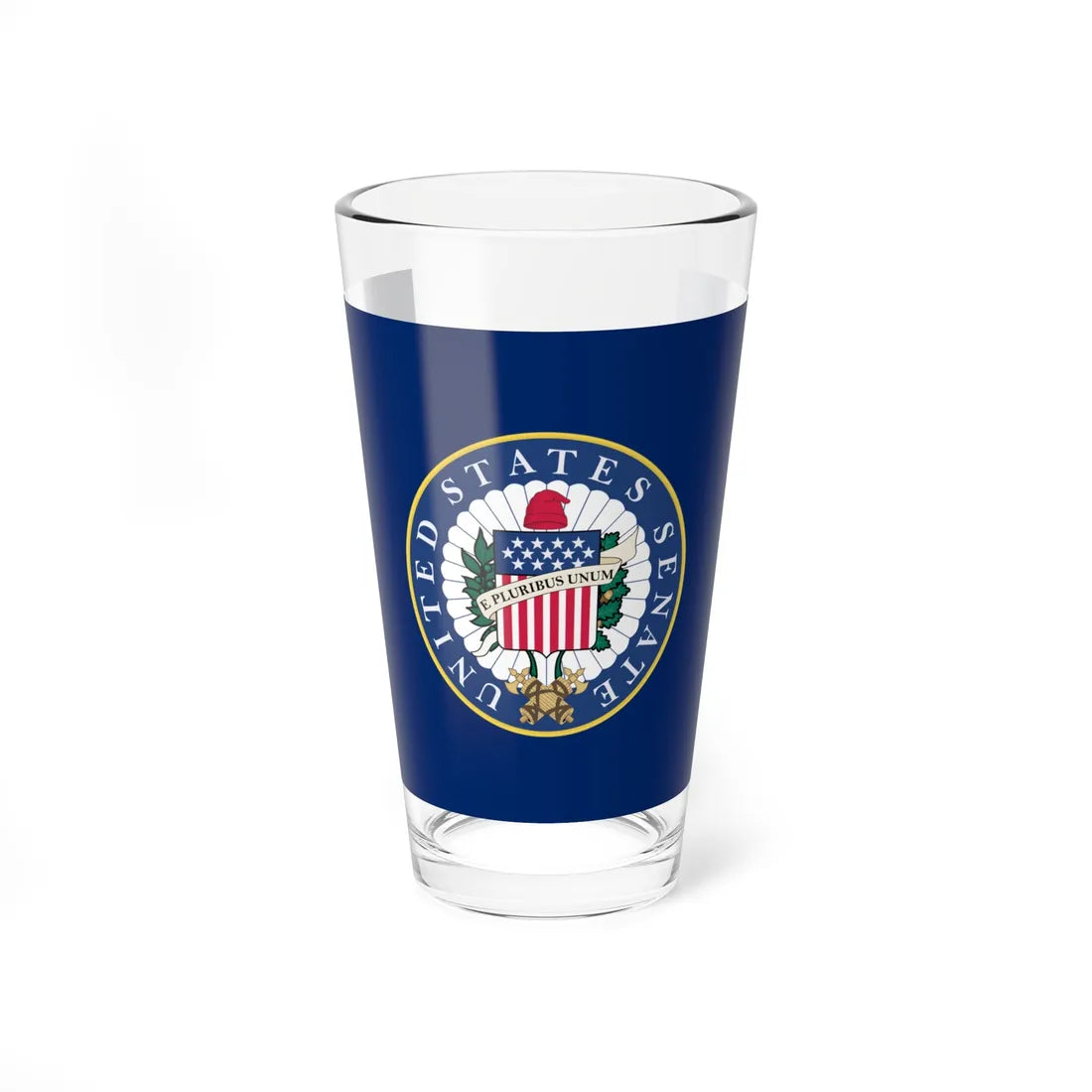 Flag of the United States Senate (United States) Pint Glass 16oz 16oz - Go Mug Yourself