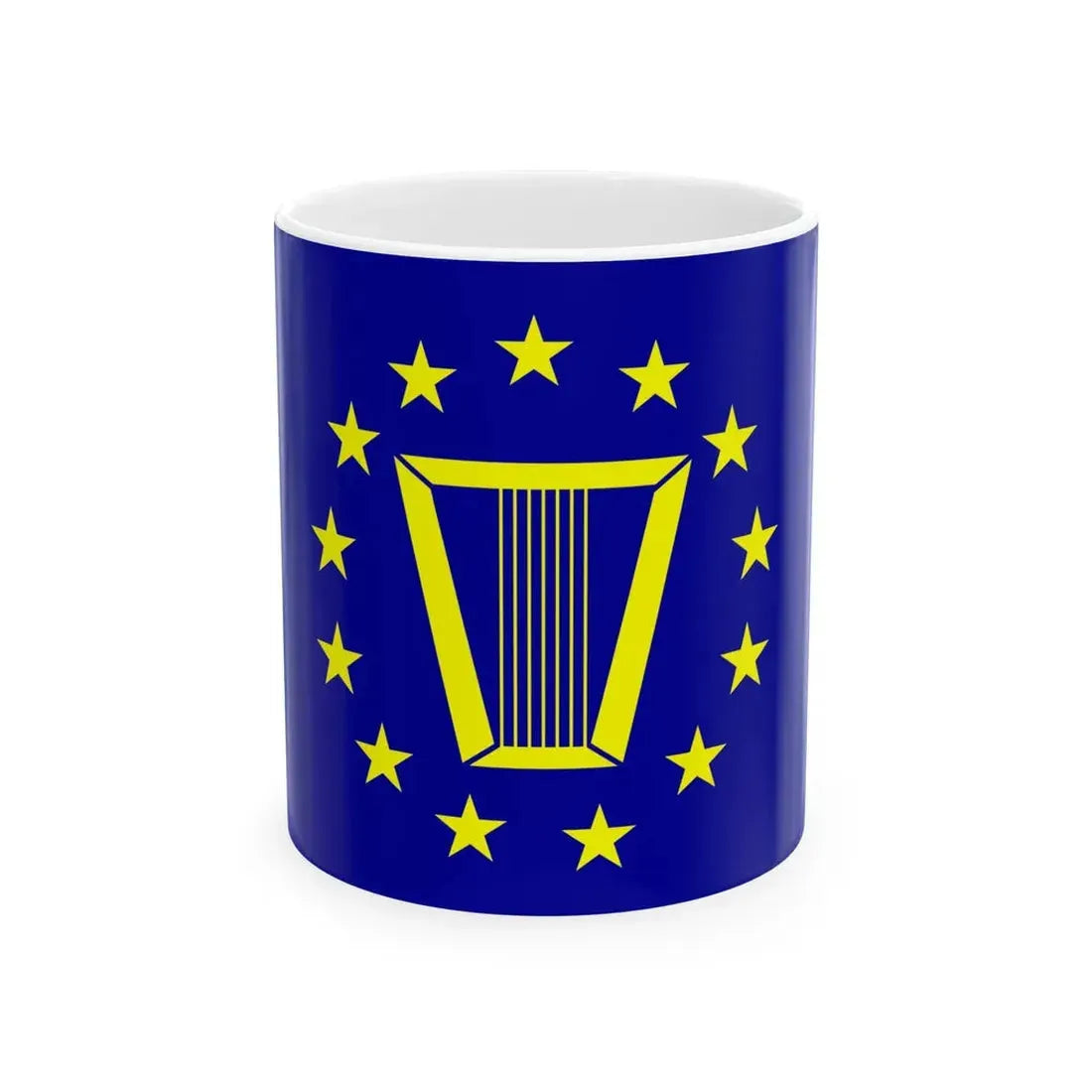 Flag of the United States Senior Executive Service (United States) White Coffee Mug 11oz - Go Mug Yourself