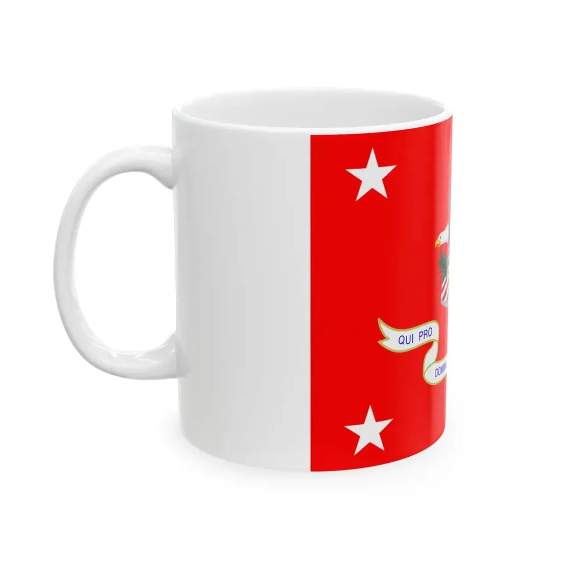 Flag of the United States Solicitor General (United States) White Coffee Mug - Go Mug Yourself