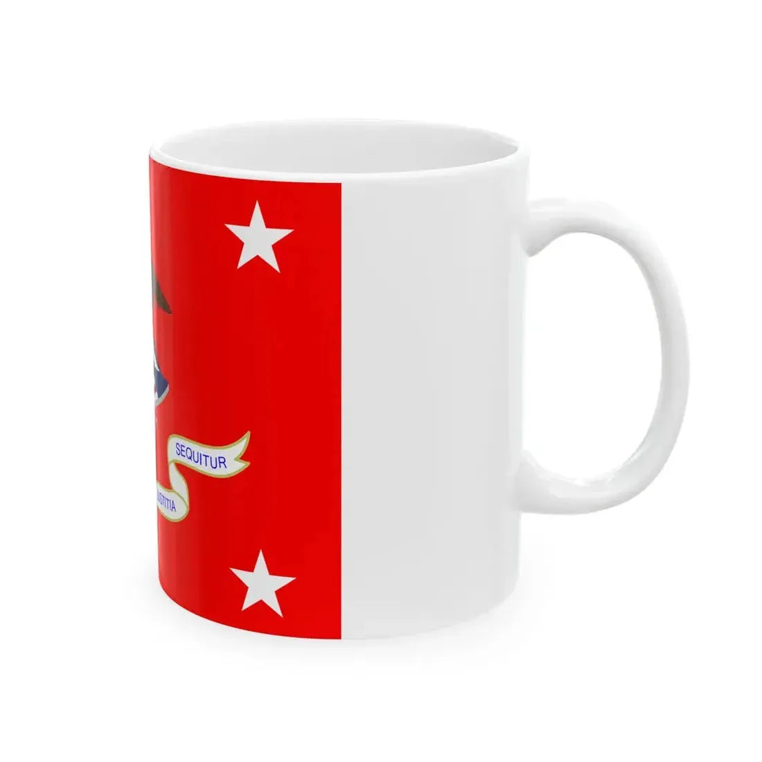 Flag of the United States Solicitor General (United States) White Coffee Mug - Go Mug Yourself