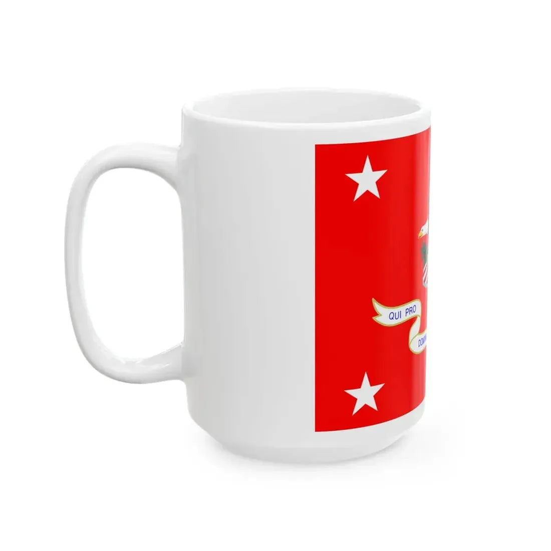 Flag of the United States Solicitor General (United States) White Coffee Mug - Go Mug Yourself