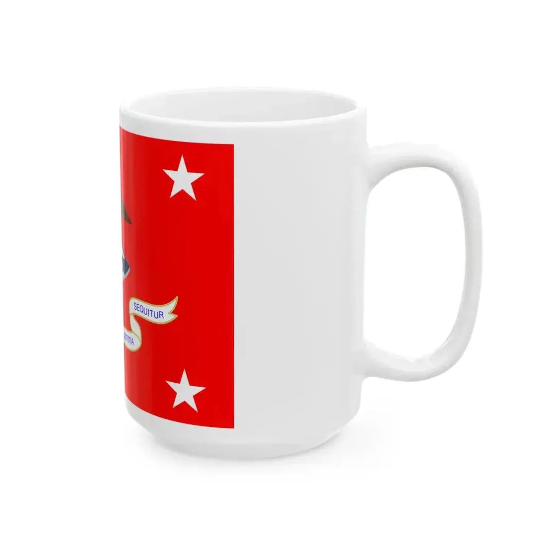 Flag of the United States Solicitor General (United States) White Coffee Mug - Go Mug Yourself