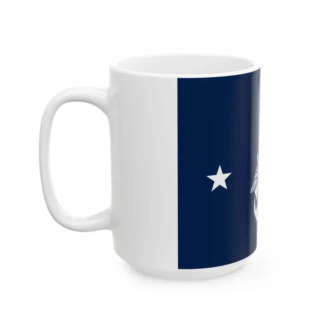 Flag of the United States Surgeon General v1 (United States) White Coffee Mug - Go Mug Yourself
