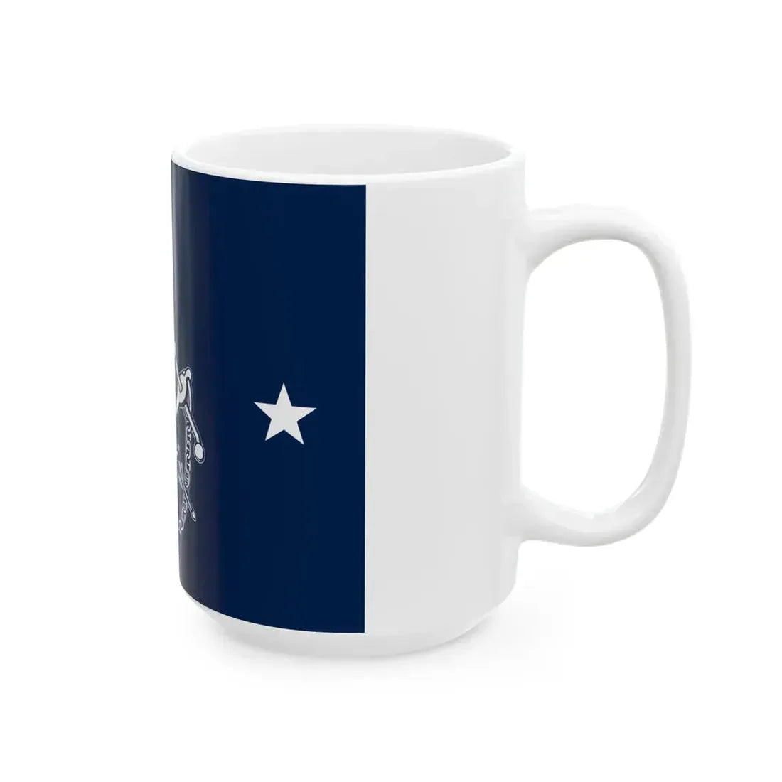 Flag of the United States Surgeon General v1 (United States) White Coffee Mug - Go Mug Yourself