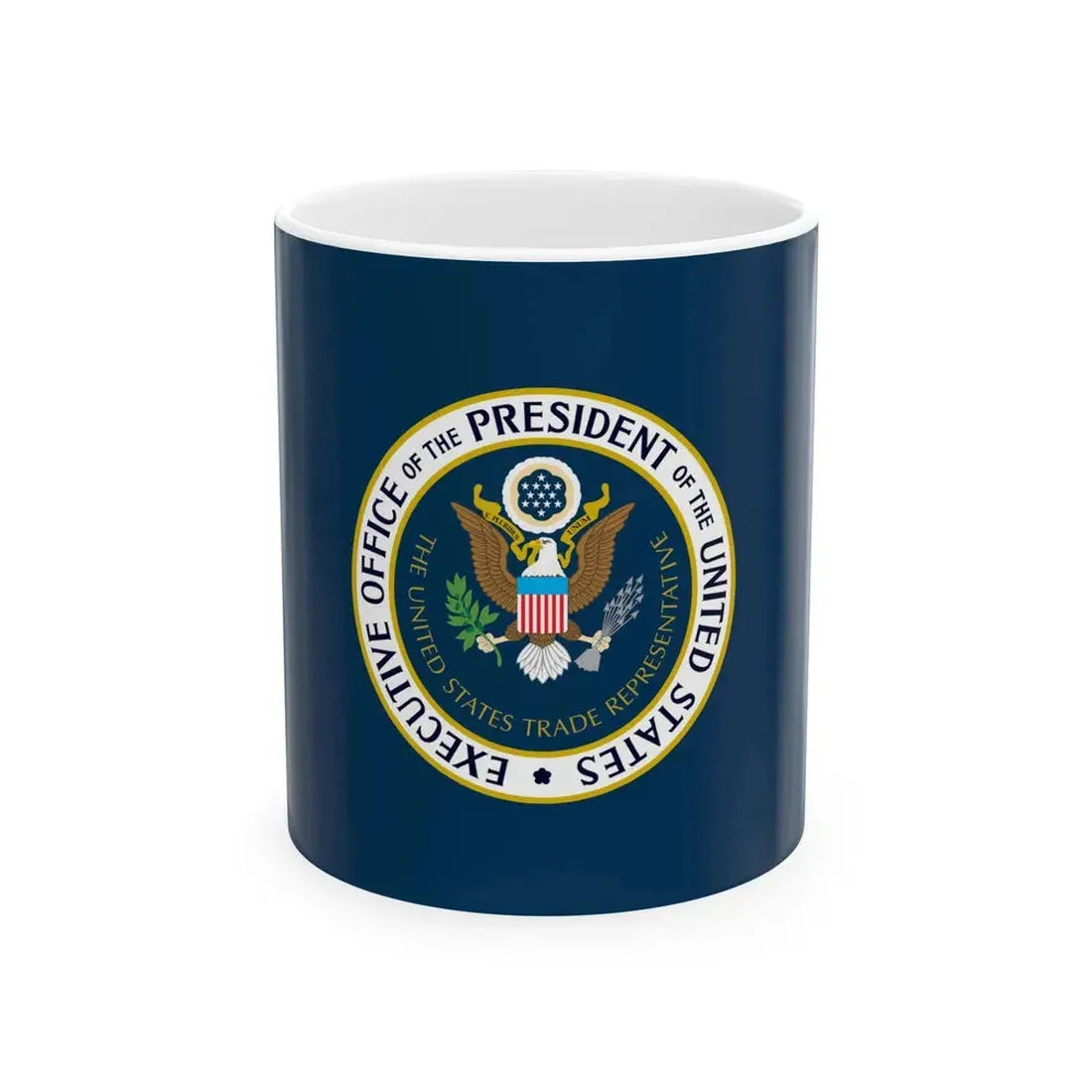 Flag of the United States Trade Representative (United States) White Coffee Mug 11oz - Go Mug Yourself