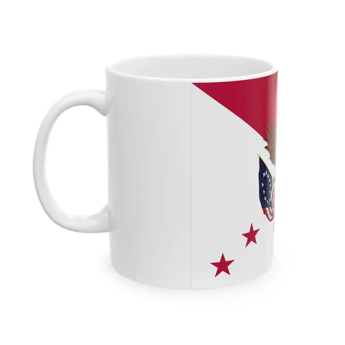 Flag of the United States Under Secretary of Veterans Affairs (United States) White Coffee Mug - Go Mug Yourself