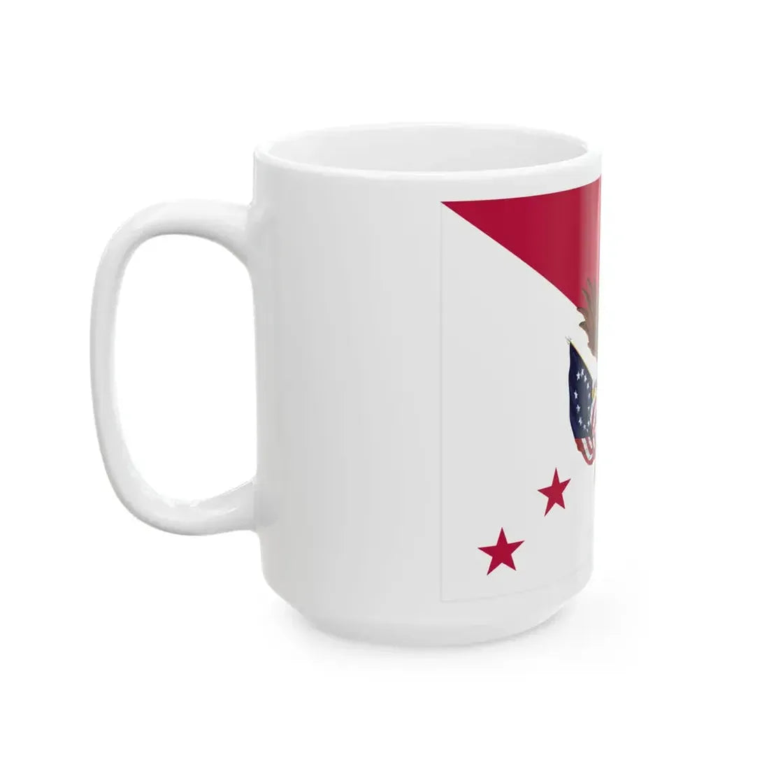 Flag of the United States Under Secretary of Veterans Affairs (United States) White Coffee Mug - Go Mug Yourself