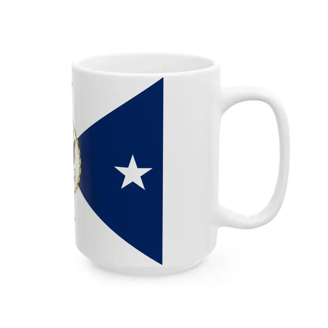 Flag of the United States Vice Chief of Naval Operations (United States) White Coffee Mug - Go Mug Yourself