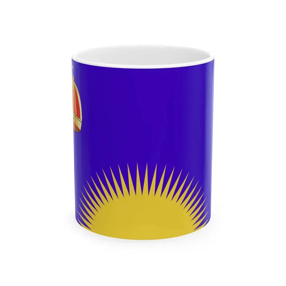 Flag of the United Tribes of Fiji 1867-1869 (Fiji) White Coffee Mug 11oz - Go Mug Yourself