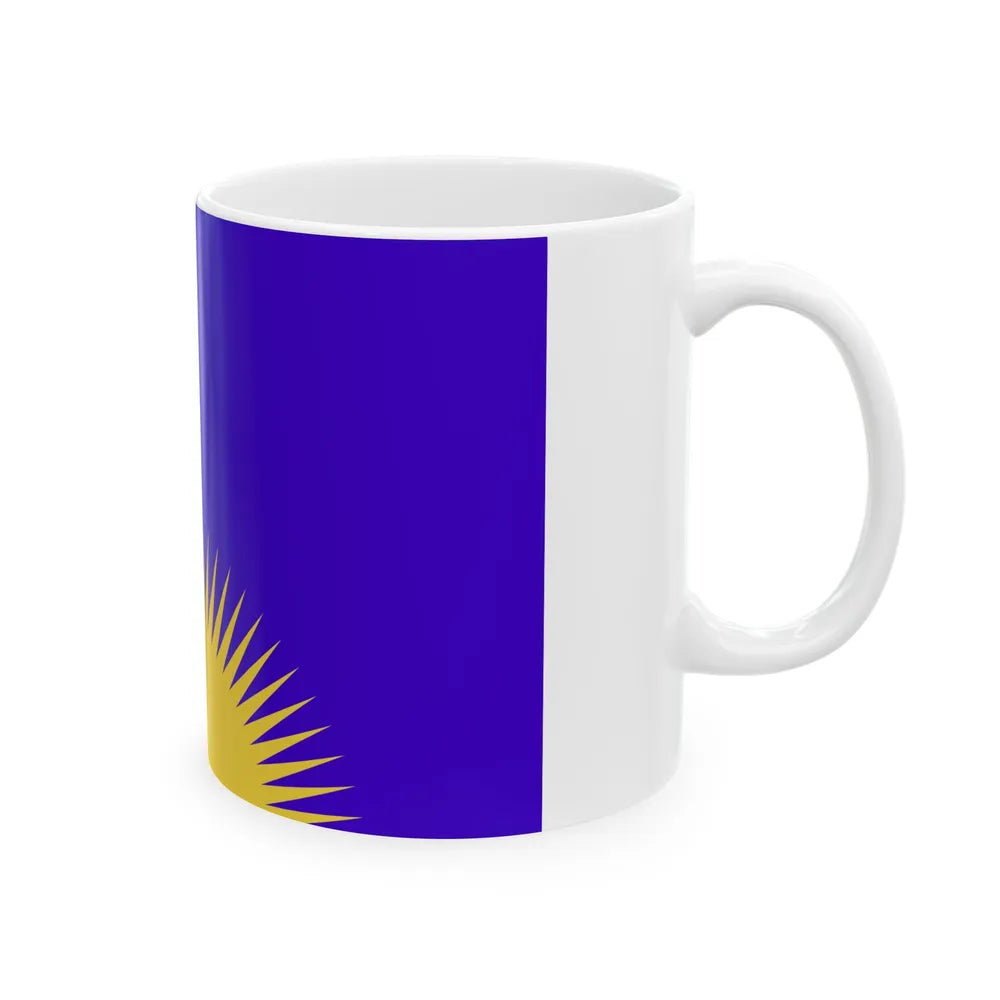 Flag of the United Tribes of Fiji 1867-1869 (Fiji) White Coffee Mug - Go Mug Yourself