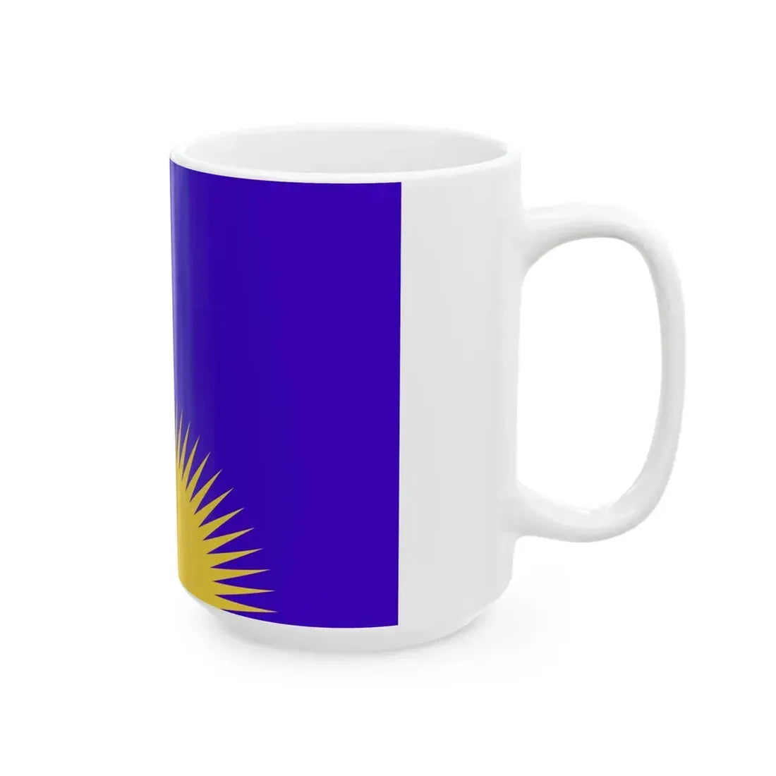 Flag of the United Tribes of Fiji 1867-1869 (Fiji) White Coffee Mug - Go Mug Yourself